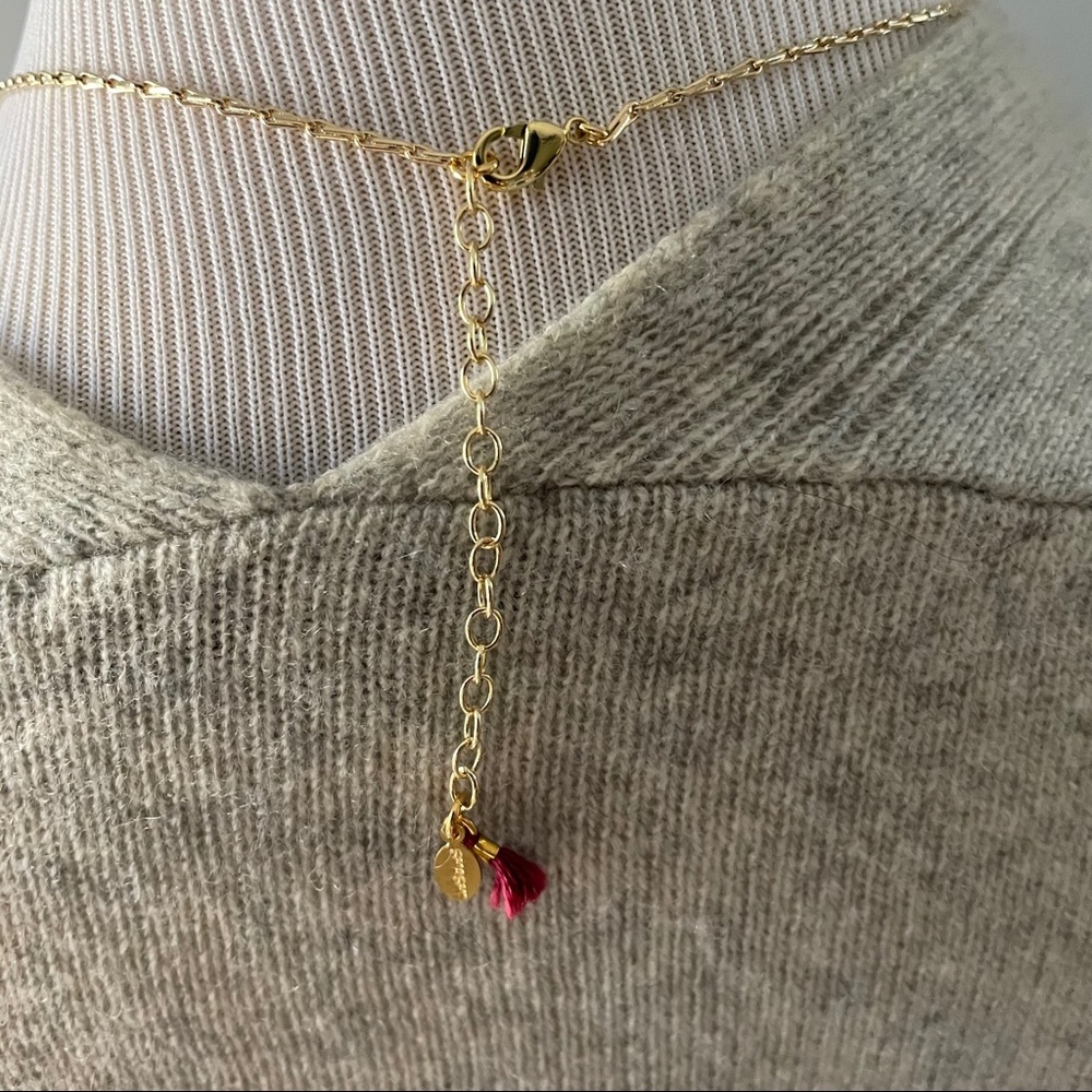 Shashi Women’s Warrior Lariat Coin Necklace NIB - Picture 8 of 10
